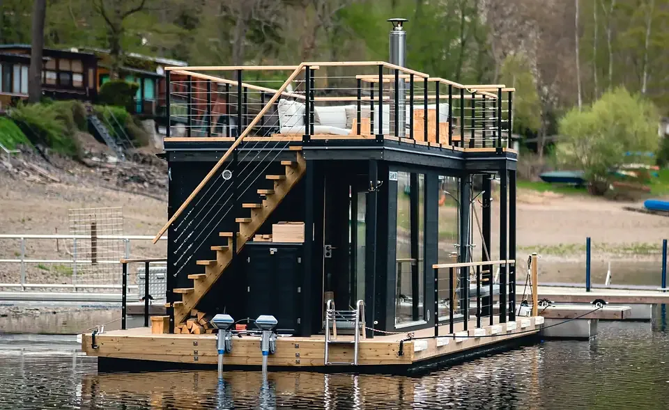 Das SaaleSpa am Steg der Portenschmiede mit Dachterrasse